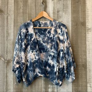 {young fabulous & broke} deep v cropped blouse